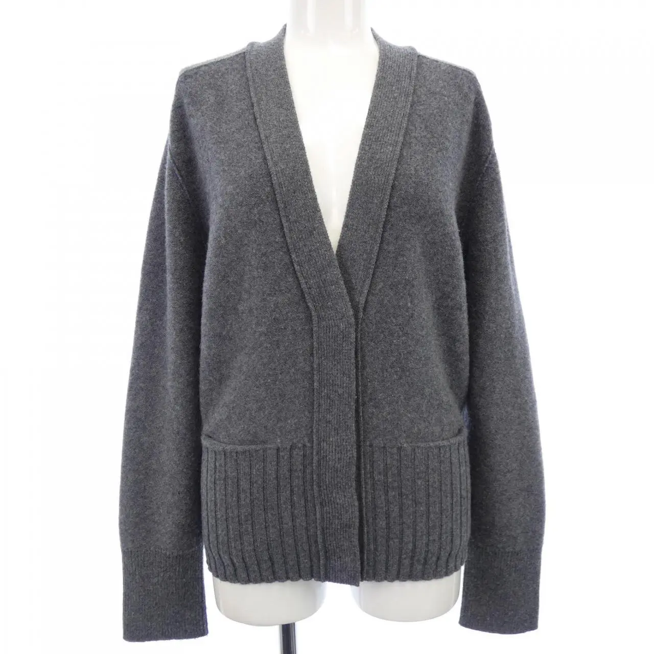 Pre-owned BURBERRY Cashmere Small Leather Goods Blend Cardigan