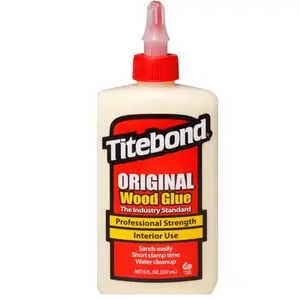 Original Wood Glue 5063, Industry Standard for Woodworking, Furniture Repair/Assembly, Construction, Home Repair or Modeling, 8 oz