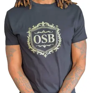 Onesmoothbrotha OSB Black and Shimmering Gold Unisex T-Shirt