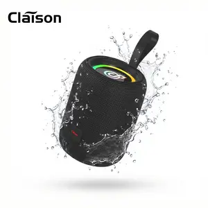 Portable Bluetooth Speaker, IPX7 Waterproof Outdoor Speaker with RGB Lights, Crystal Diaphragm HiFi Stereo Sound, True-to-Life Vocals, Deep Bass, Wireless Speaker for Camping, Beach, Pool, Party, Home, Travel outdoorfun