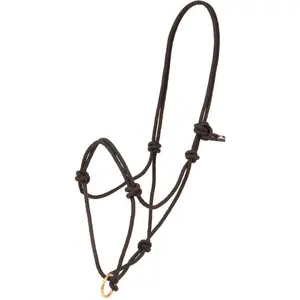 Jeffers Poly Rope Halter with Brass Plated Lead Ring
