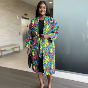Vibrant Floral Ankara Jacket