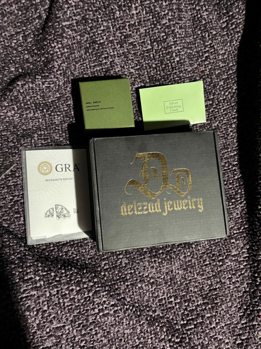 Item: 5.0mm(0.5ct*2), Silver