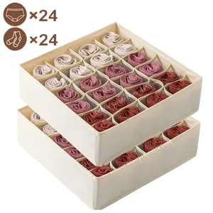 Cabinet Underwear Organizer Drawer Clothes Organizer Boxes Closet Organizer For Underwear Bra Socks Underpants Storage Organizer