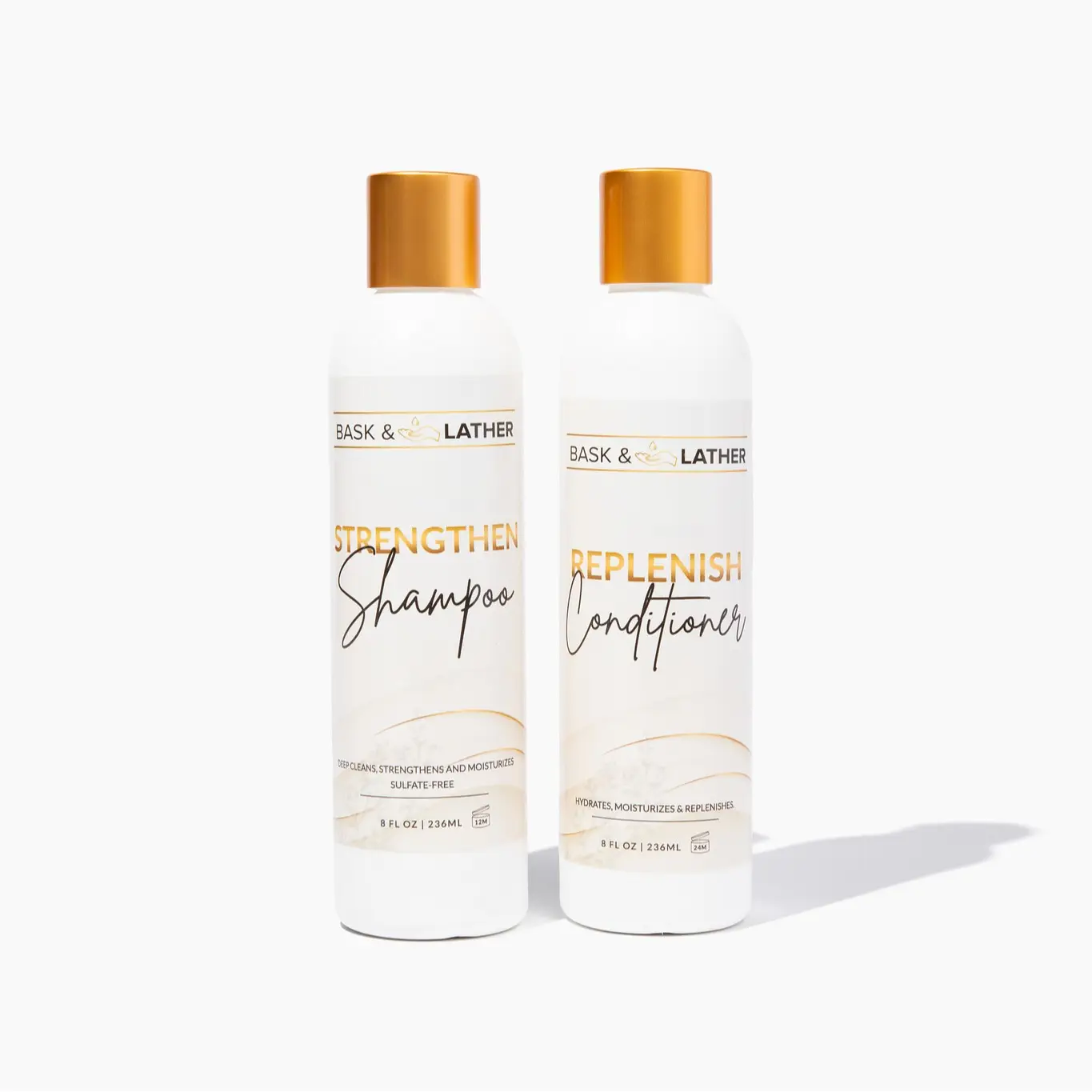 Strengthen & Replenish Shampoo and Conditioner Set anti-hair loss rosemary