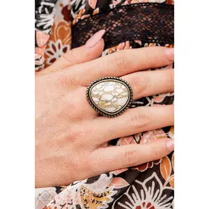 TAKE THE HIGH RODEO - WHITE RING - SIMPLY SANTA FE - 1537