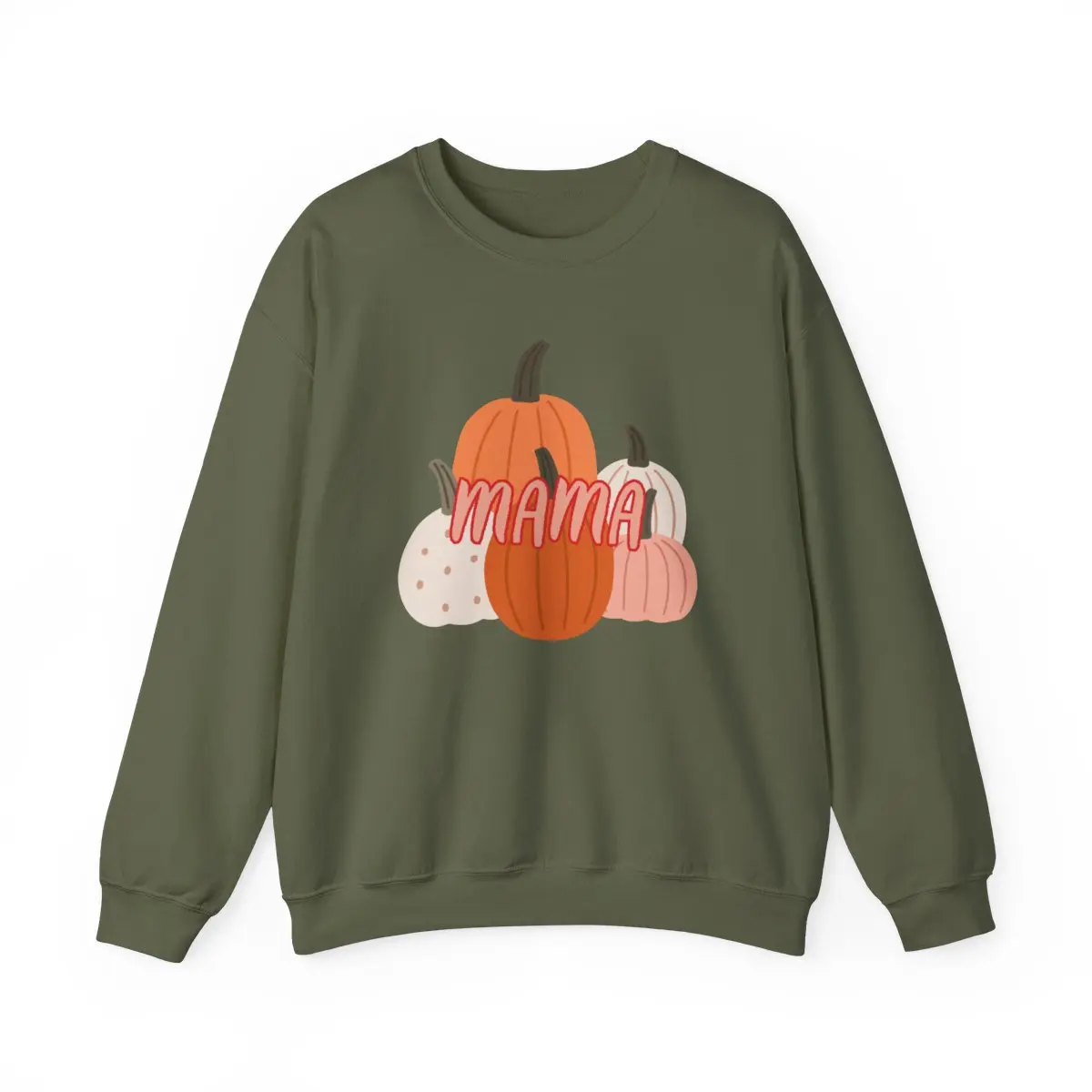 Fall Mama Sweatshirt, Pumpkin Fall Gift, Maternity Pregnancy Jumper, Pumpkin Mama Pullover, Gift For Mom