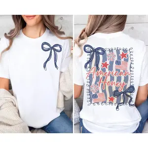 American Honey 4th of July Patriotic Tee