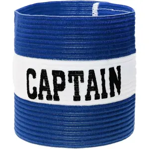 Captain Armbands 9x30CM/3.54x11.81inch Adjustable Leader Armband for Soccer Basketball Volleyball School Team Competition  Players Wrist Arm Bands