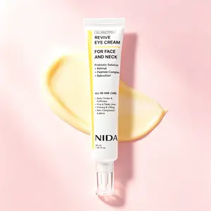 NIDA Revive 40mL Eye Cream, Probiotic Retinal Peptide Anti Aging Care, Wrinkle Fine Line Repair for Face Neck