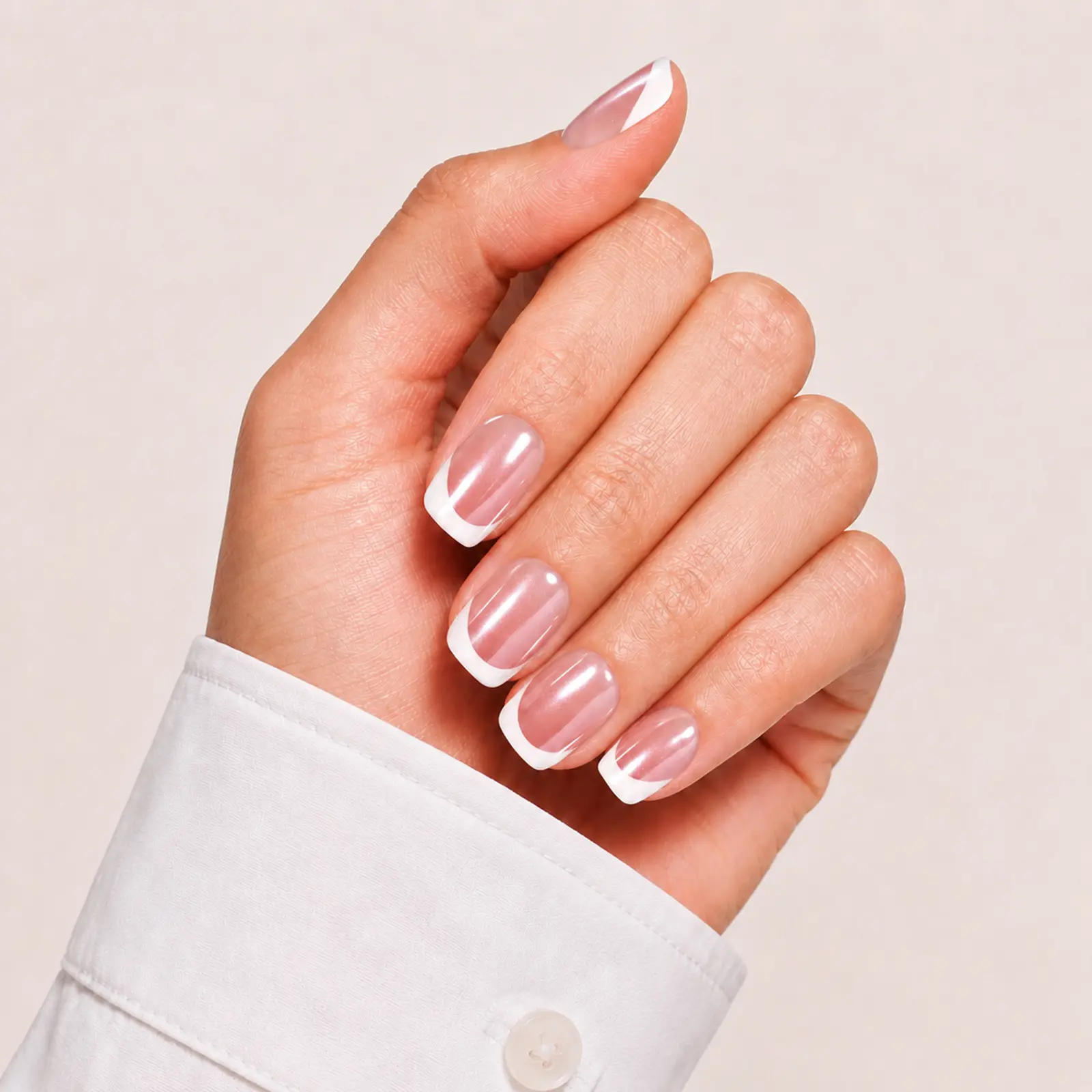 Blush Pearl French - Short Square