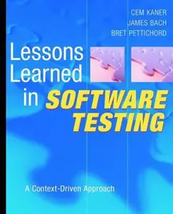 USED Book - Lessons Learned in Software Testing: A Context-Driven Approach by Kaner, Cem (Paperback) - english