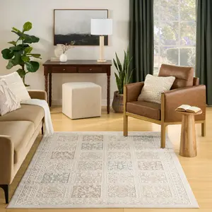 Nourison Isla Vintage Floral Mosaic Indoor Area Rug