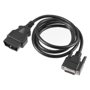 OBDII OBD Main Cable Diagnostic Tool Adapter Connector Cable for Launch X CRP CRP Creader VII and VIII,Male to  Rows  Pin Female
