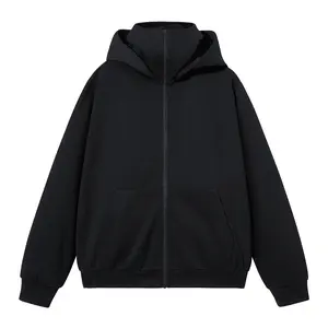 Y2K Futuristic Techwear Jacket | Solid Black Aesthetic Windbreaker SpringStatements