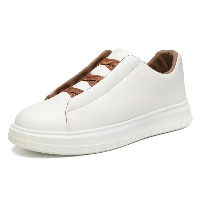 Men's Casual Waterproof Non-Slip Slip-On Sneakers, Comfortable Outdoor Sport Shoes with Warm Minimalist Design, Stylish Everyday Trainers, No Laces Needed