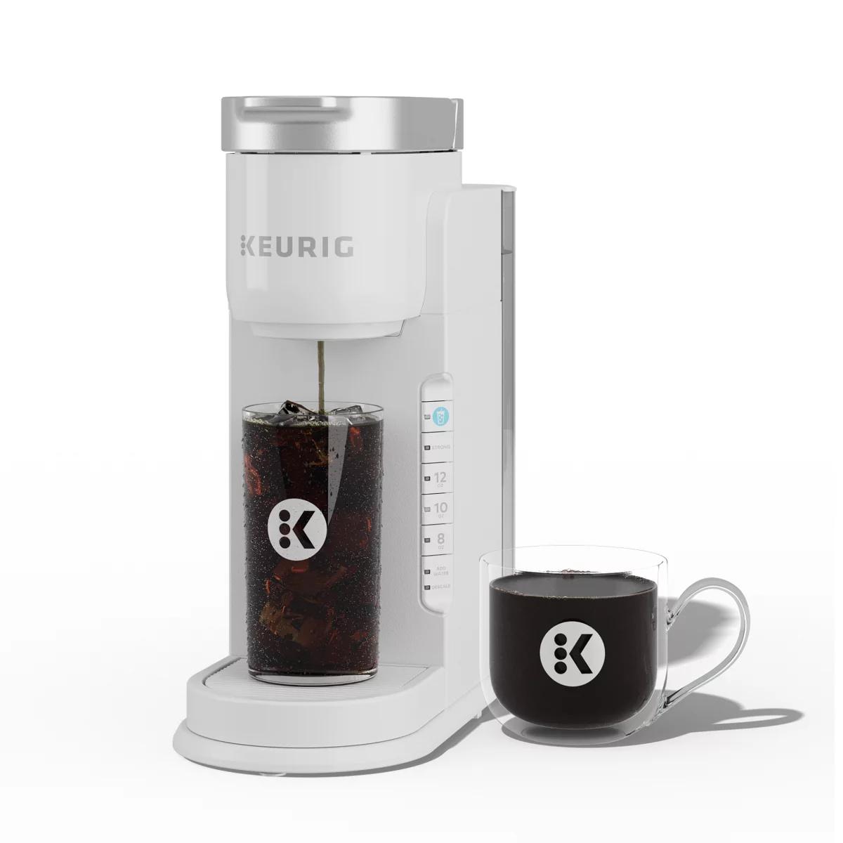 Keurig K-Iced Single Serve Coffee Maker - Compact Iced and Hot Coffee Maker - Brew Strong Coffee
