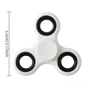 Random Color Fidget Spinner Toy, Creative Stress Relief Toys, Birthday Gifts for Home & Office Use