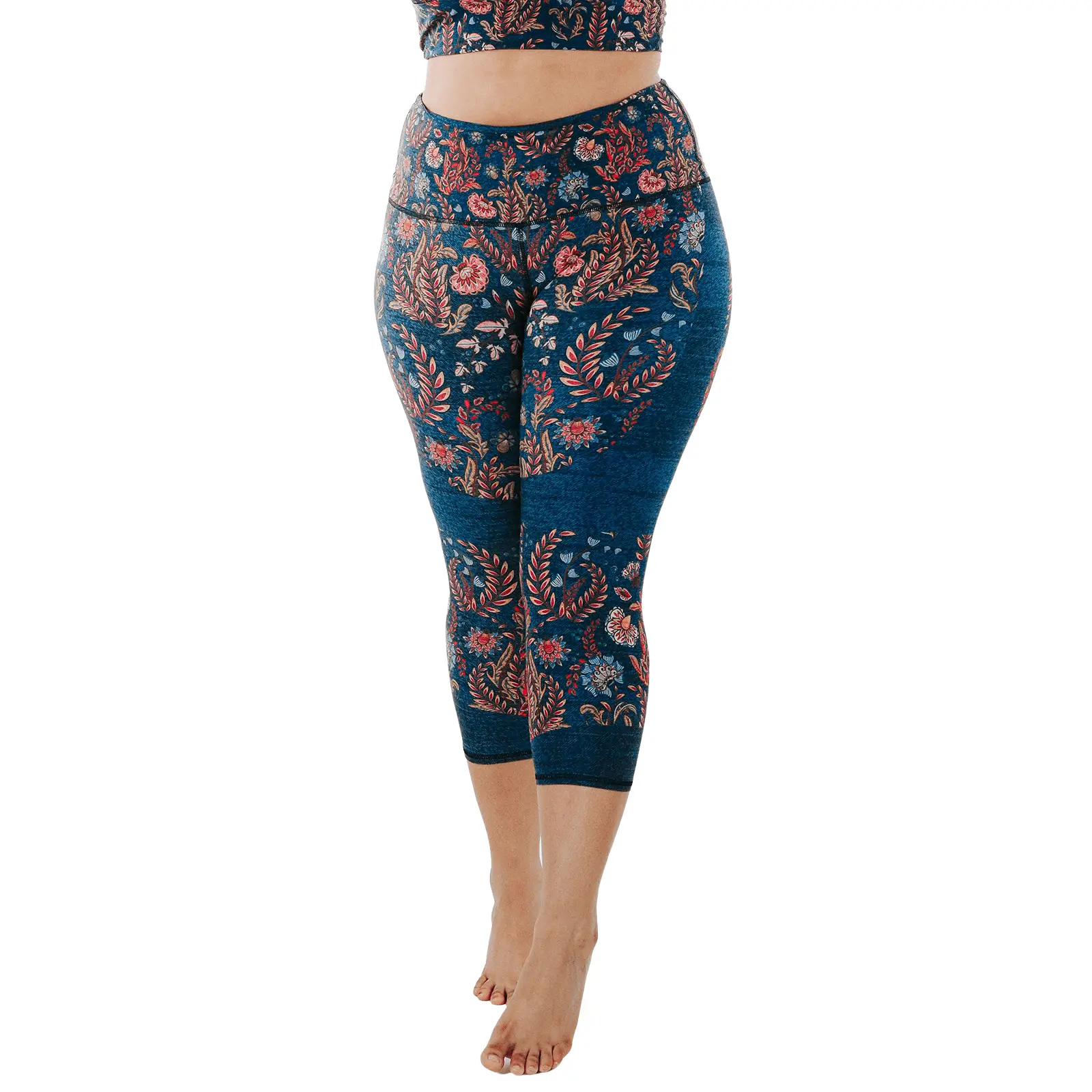 Capri Legging - Festival Denim