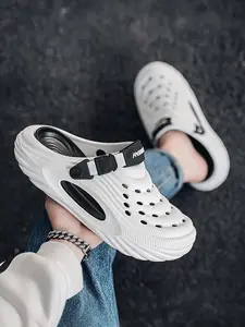 Women's Sporty Ventilate Clogs, Casual Comfortable Breathable Clogs, Non-slip Clogs for Indoor & Outdoor Wear Sliders Shoes