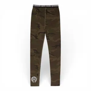 Chrome Hearts Women's Horseshoe Leggings Camouflage