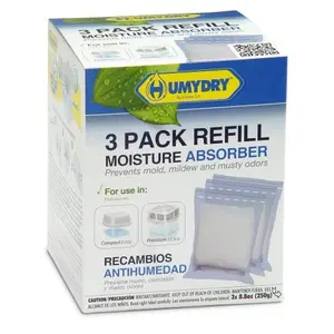 Humex North America  8.8 oz Refill Moisture Absorber - Unscented - Pack of 3