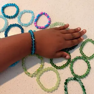 Glass beads handmade