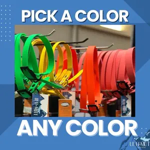 Ulti-Mutt 1 inch Collars for Dogs - Waterproof Nylon, Customizable, Machine Washable, Small Size, Personalization Available