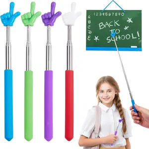 Extendable Teacher Baton, 1 Count Mini Fingertip Wand, Fun Teaching Supplies for Primary Schools, Kindergartens, and School Teachers