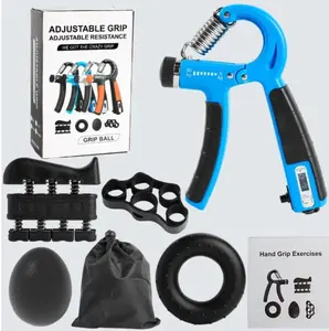 Hand Grip Strengthener Kit (5-Pack) | Finger, Wrist & Forearm Trainer