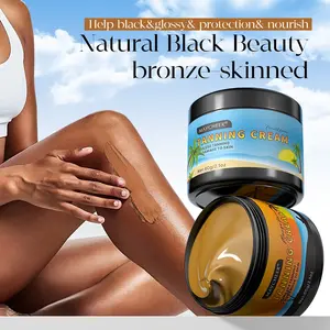 Powerful Blackening Gel, Quick Effect, Natural Long-Lasting Color, Moisturizing Firming Gentle Formula, Non-Irritating, Suitable for Beach and Travel Sunbathing