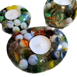 "Marbleous" Tea Light Candle Holders