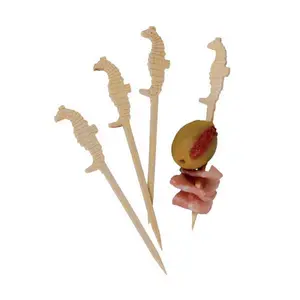 PacknWood  3.54 In. Tokai Seahorse Pick- Pack Of 2000