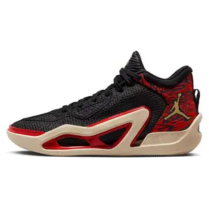 Jordan Tatum 1 PF Tatum Generation \"Zoo\" Zoo Fashion Versatile Shock Absorbing Anti-Slip Mid-top Basketball Shoes Men's Style