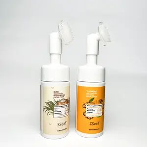 Best Gentle Face Wash for Oily & Sensitive Skin,Turmeric Amino Acid Cleanser with Niacinamide & Vitamin E Softening, Deep Cleansing Foam That Won’t Strip or Dry, Perfect for Daily AM Skincare Routine tools Skin Repair Moisture Plant Soothing Brightening