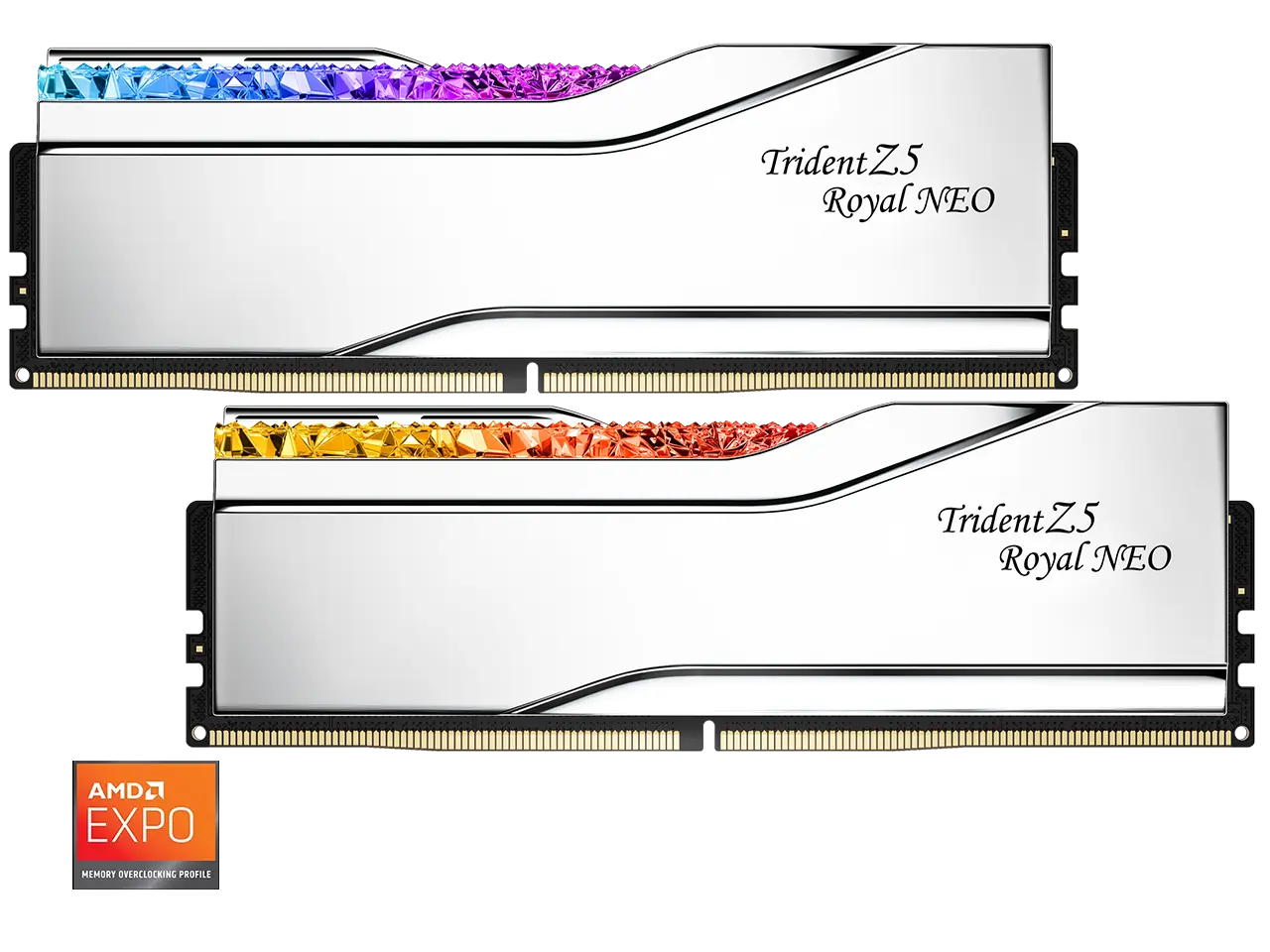G.SKILL Trident Z5 Royal Series 32GB (2 x 16GB) 288-Pin PC RAM DDR5 6000 (PC5 48000) Desktop Memory Model F5-6000J2836G16GX2-TR5NS