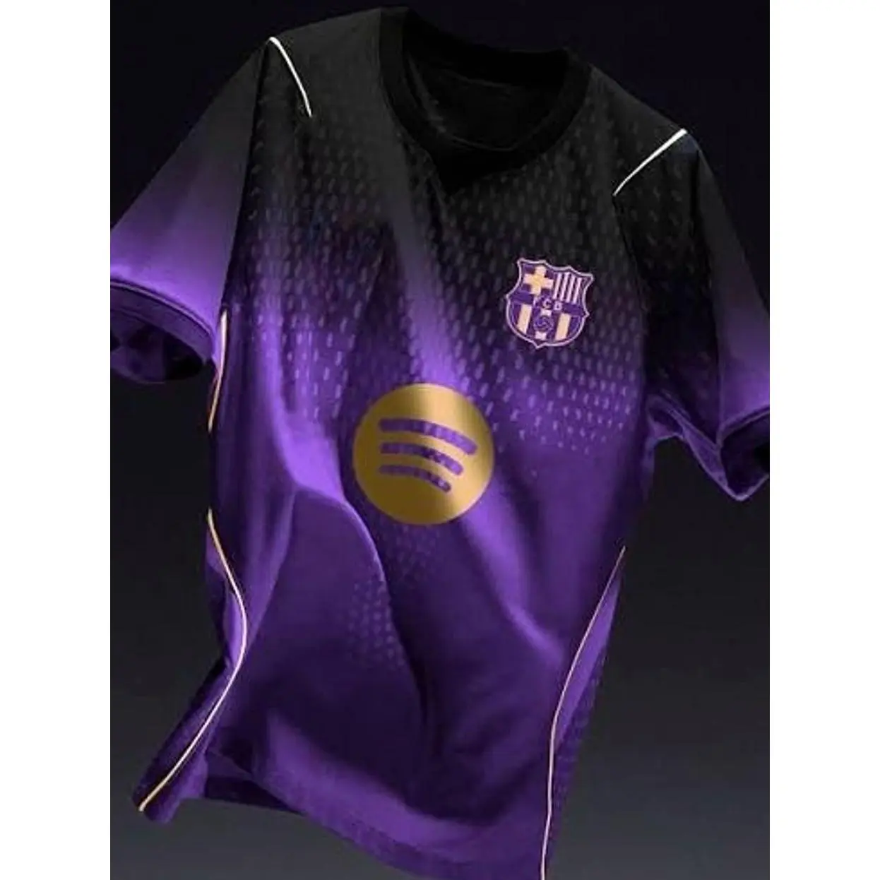 Unisex Purple Soccer Jersey FC Barcelona Away Stadium Shirt 2026-27 Away Shirt Football Shirt Breathable Fan Style