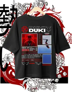 [Sale Up To 40%] Duki Ameri T-shirt, Duki Graphic Tee, Retro Unisex Shirt Short Sleeve