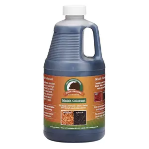 Bare Ground  0.5 gal Just Scentsational Black Bark Mulch Colorant - Half Gallon