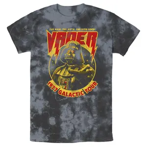 Men's Star Wars Darth Vader 1977 Galactic Concert Tour T-Shirt