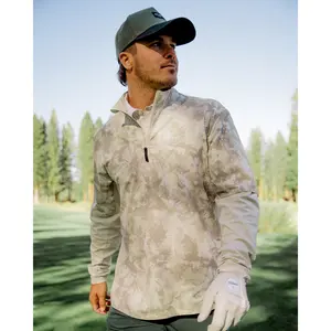 Mechanism Quarterzip - White Camo