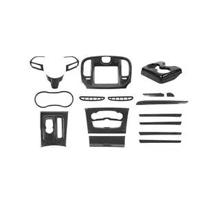 Car Interior Center Console Panel Decor Cover Trim Kit for 2015+ Chrysler 300, 300C Interior Moldings