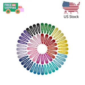 60 Pcs Hair Barrettes, Non-Slip Hair Clips, 2 Inch