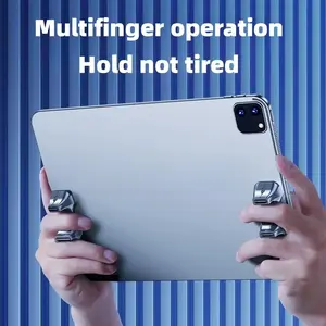 The new game controller's silicone grip anti-slip device is suitable for Samsung, Apple iPad and various-sized tablets, enabling universal operation across multiple devices Phone Grip Holder Stable Phone Rack Cell Phone Mount Stable Phone Holders