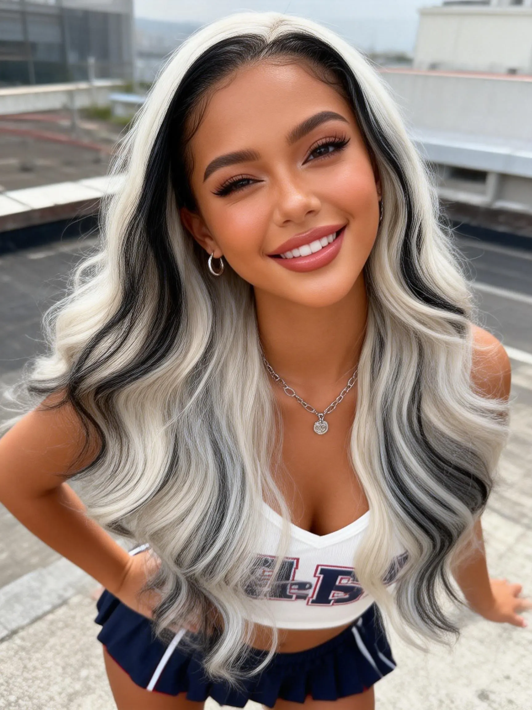 13x4 HD Lace Front Wigs 28 Inches Body Wave Long Glueless Lace Frontal Wigs Pre-plucked Hairline Synthetic Lace Front Wig with Baby Hair Heat Resistant Fiber Hair Wigs Body Wavy Wigs for Women