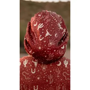Adult Satin Bonnet in Western Desert