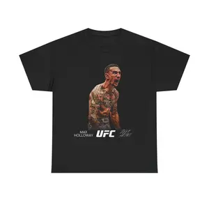 Max Holloway Graphic Tee | UFC MMA BMF T-Shirt