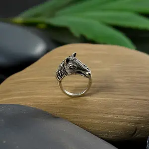 Horse Retro Ring, Handmade Ring