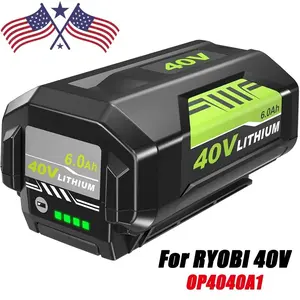 High-Capacity OP4040 6.0Ah Replacement Battery for Ryobi 40V Battery – Extended Life and Reliable Performance