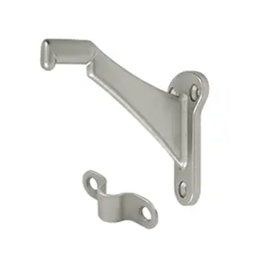 Deltana ZHRBB325U15 3.25 in. Projection Hand Rail Brackets- Satin Nickel - Zinc